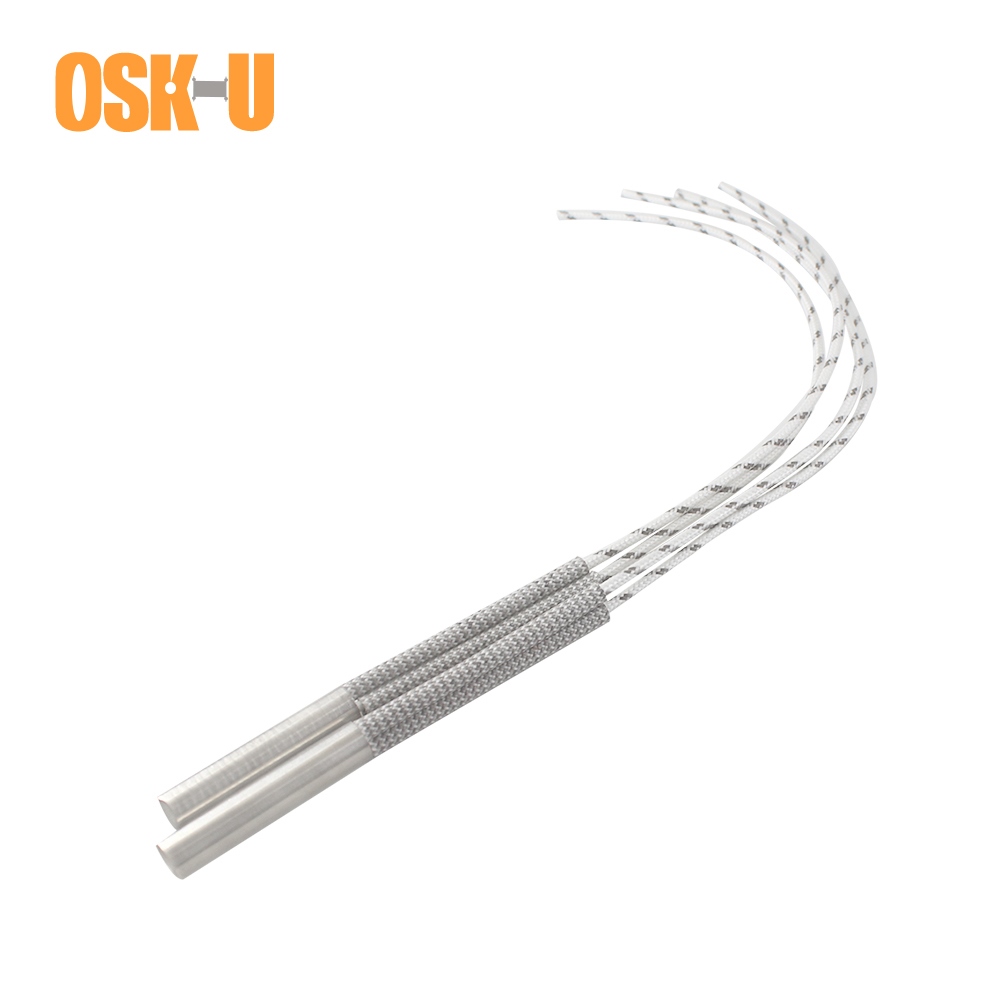 2PCS 10mm Tube Diameter Cartridge Heater Element 220V Stainless Steel