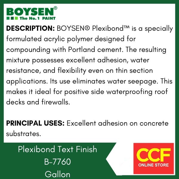 plexibond cement ratio