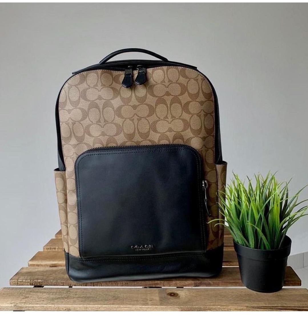 Authentic Coach Graham Backpack In 