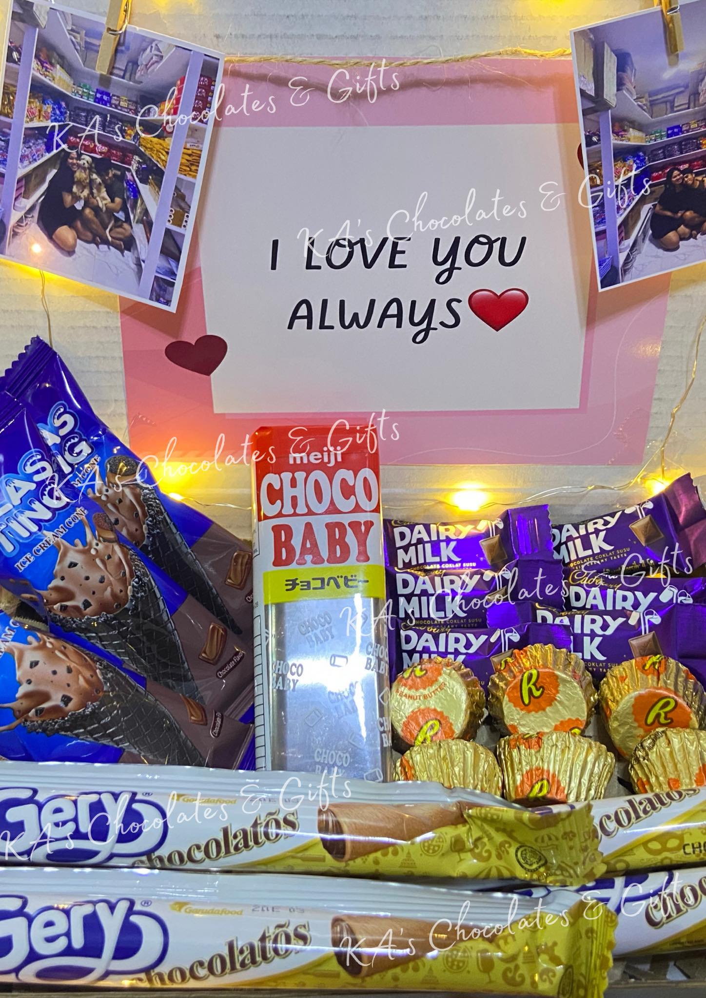 Surprise assorted chocolates in a box sana all Package 60 Lazada PH