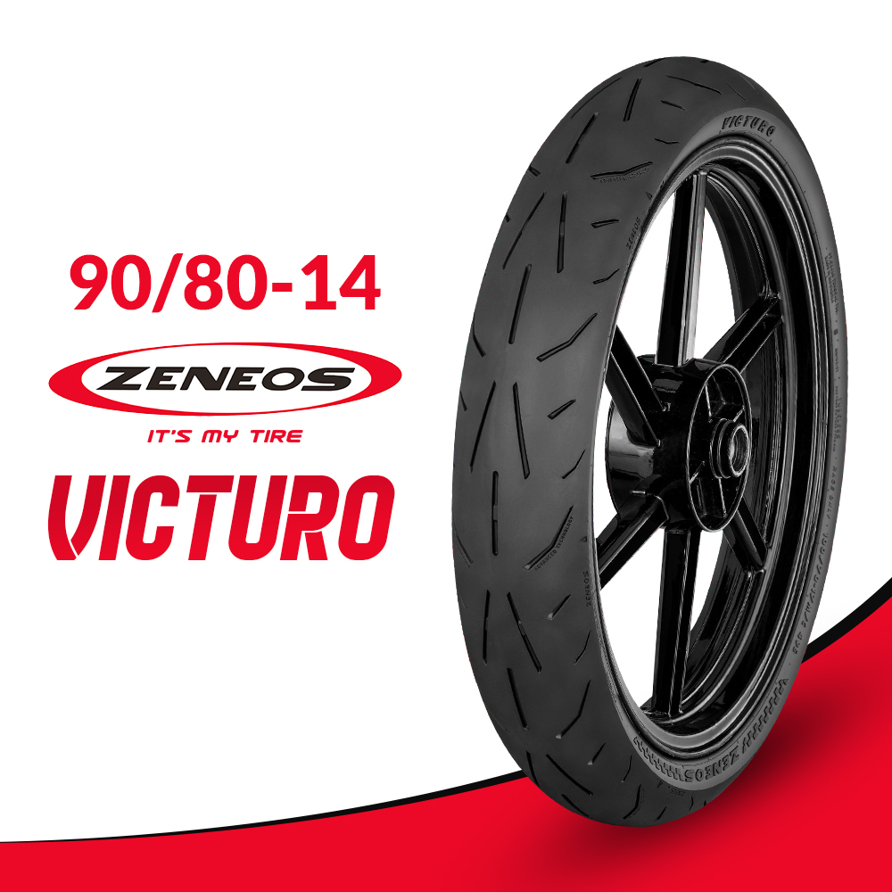 Zeneos Victuro 90/8014 Tubeless Motorcycle Tires For Racing Bike