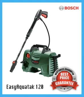 Bosch Easy Aquatak 120 High Pressure Washer Car Wash Set With Gun