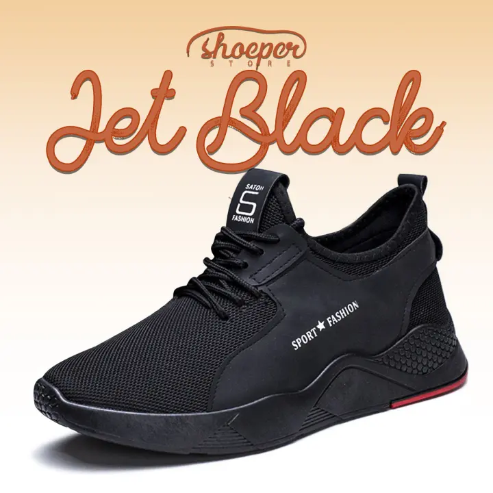 ShoePer Jet Black (Korean Casual 
