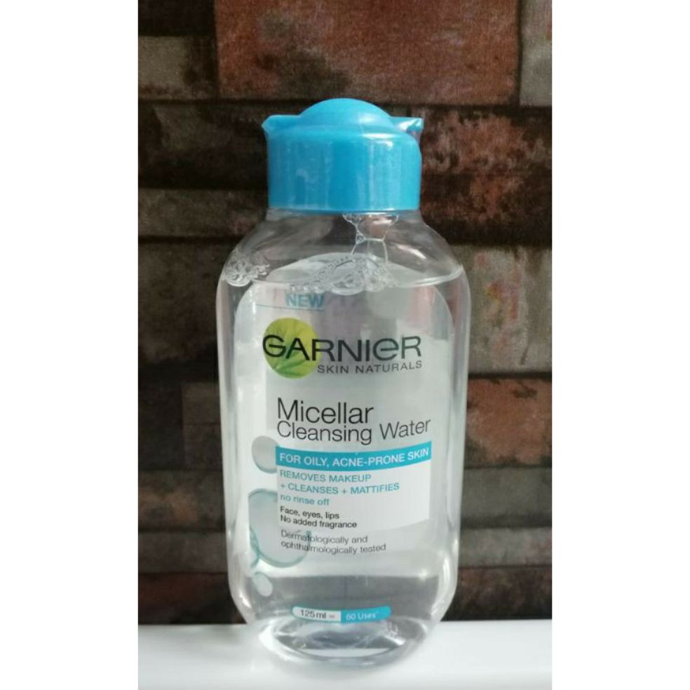 garnier micellar cleansing water acne