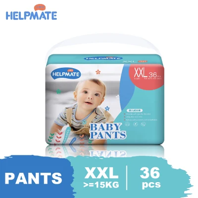 Helpmate Baby Diaper Dry Pants Disposable Diaper for baby XXL (More than 15kg)- 36 pcs