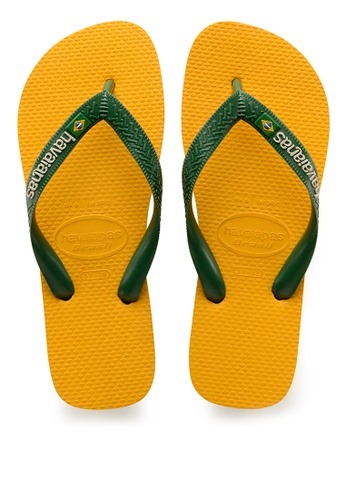 TS- HAVS PLAIN COLOR YELLOW SLIPPER FOR 