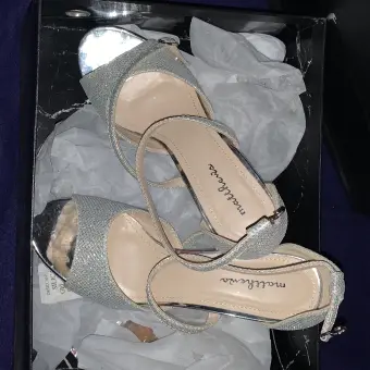 cheap silver pumps