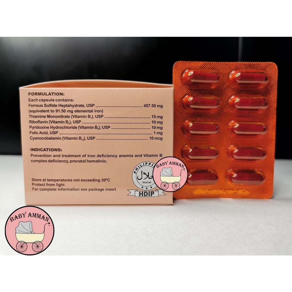 pregnancy essentials Ferrous sulfate follic acid multi iron