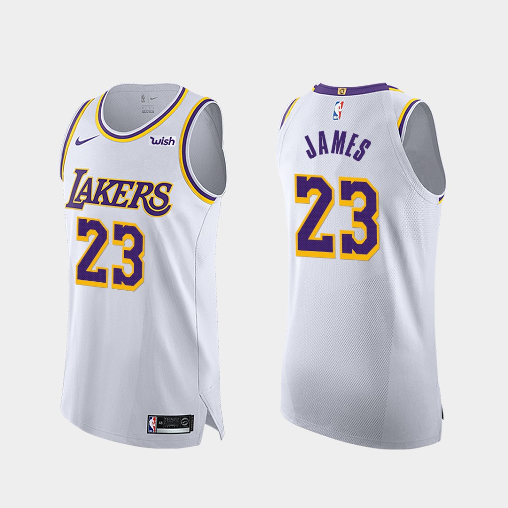 LeBron James Los Angeles Lakers 2022 Icon Edition Authentic Jersey ...