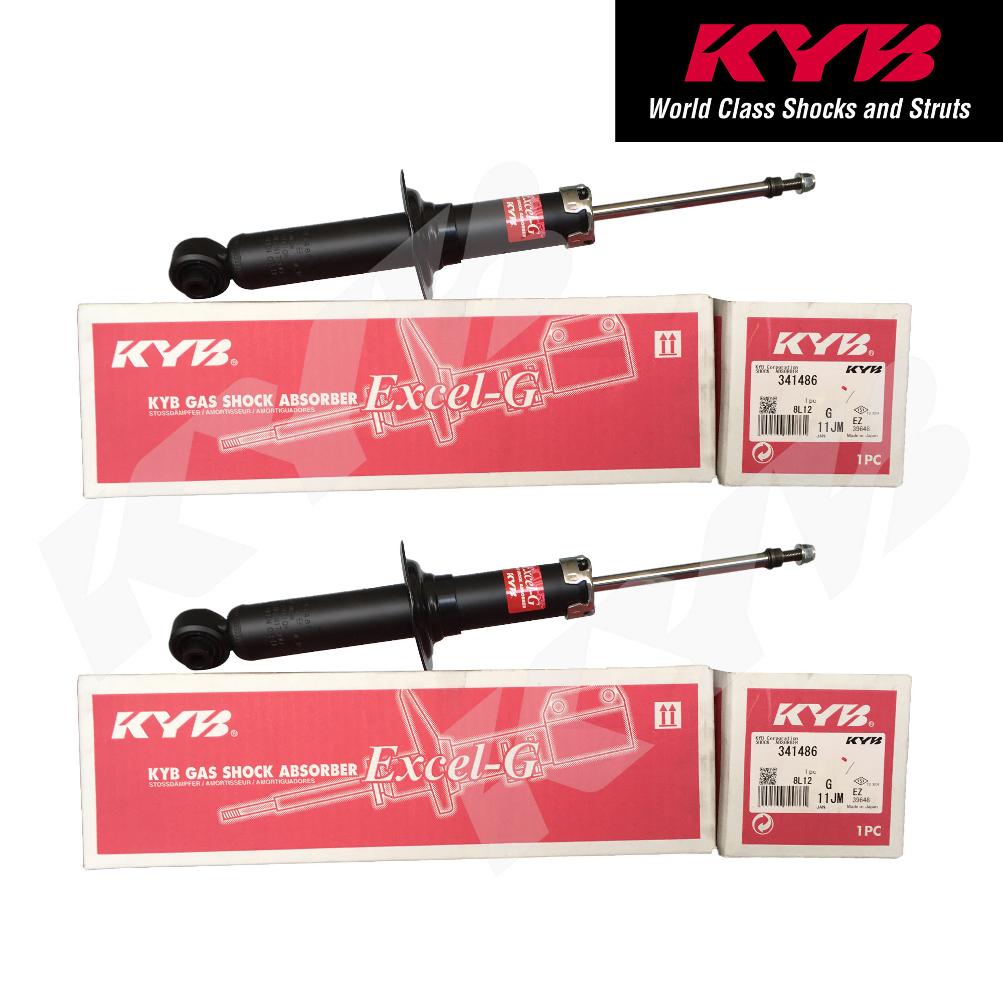Details about   KYB 2 REAR STRUTS SHOCKS FITS SUBARU FORESTER 2009 09 10 11 12 to 2013  341486