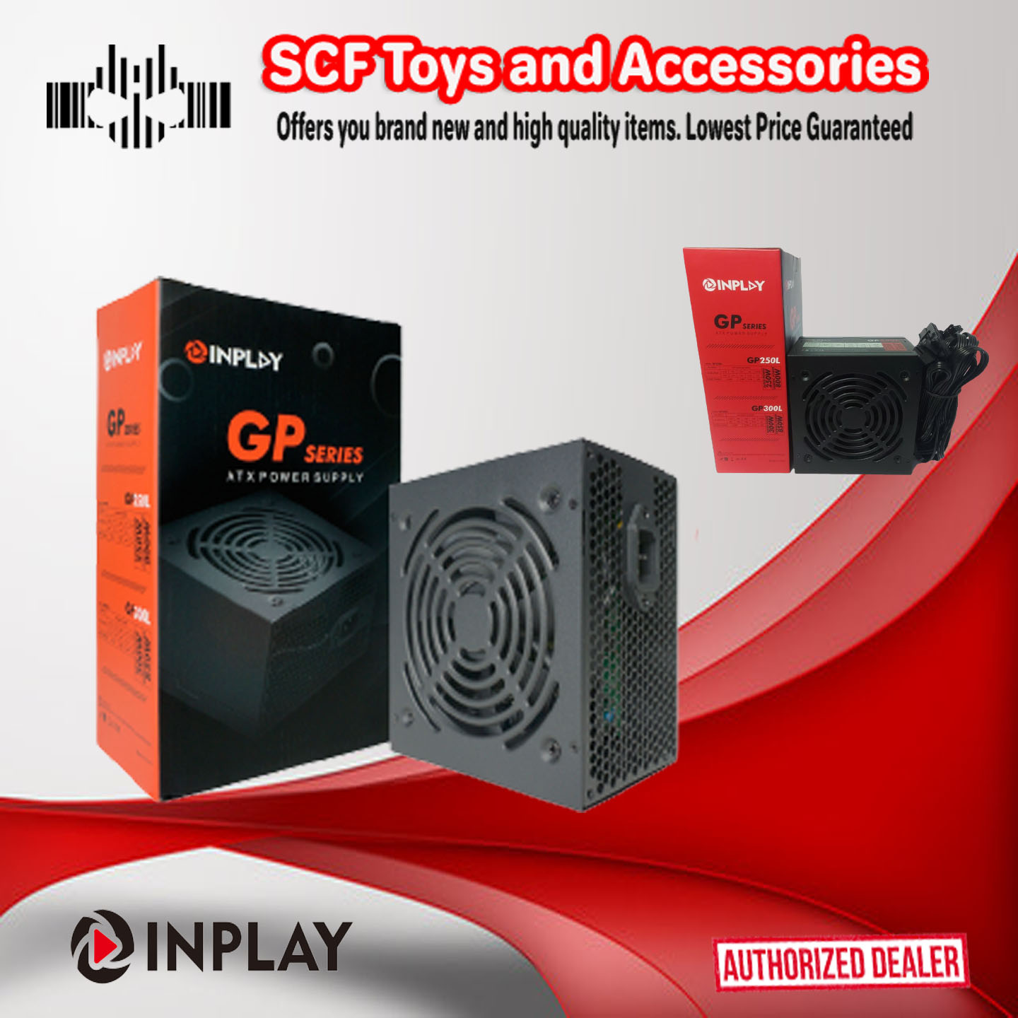 Inplay GP250L ATX Power Supply GP250L 250W RATED POWER Lazada PH