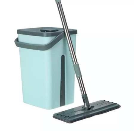 Mop 360° 2in1 Self-Wash Squeeze Dry Flat Mop Bucket