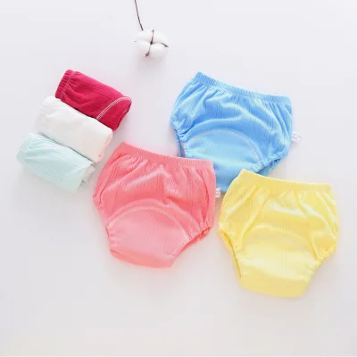 Baby Boys Girls 9-layers Cotton Diaper Underwear Infant Toddler Toilet Potty Training Pants Reusable