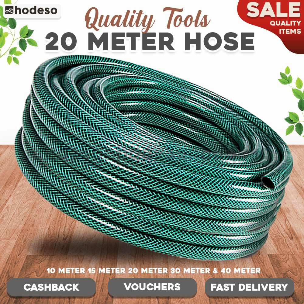 Water Hose Heavy Duty PVC Pressure Washer Garden Hose Set 10 15 20