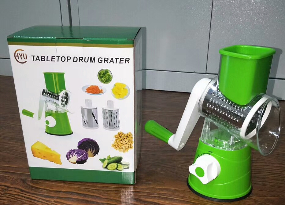 TABLE TOP DRUM GRATER VEGETABLE CUTTER – Big Mart