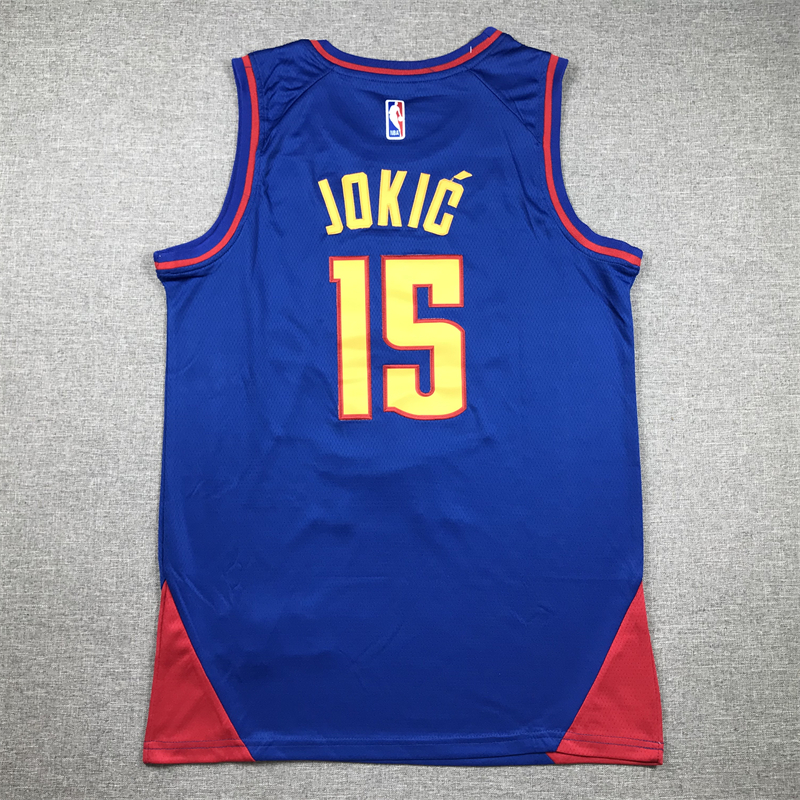 Nikola Jokic Denver Nuggets 2022 City Jersey Bobblehead NBA at