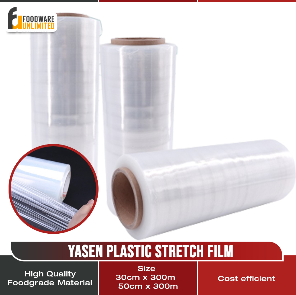 Yasen Cling Stretch Film Wrap Plastic Food Cling Wrap Plastic Wrap