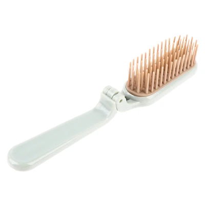 Blowing Portable Travel Hair Comb Folding Hair Brush Hair Combs plastic soft tooth comb