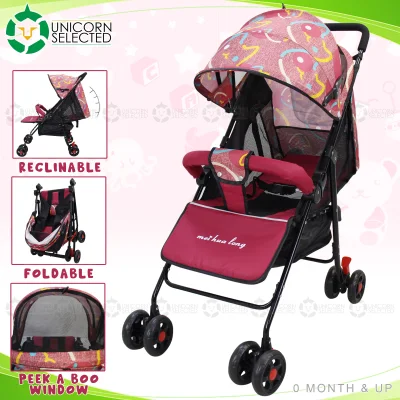 Unicorn Selected NT608 Baby Stroller Travel System Super Lightweight Stroller Foldable Stroller Push Chair Portable Stroller Pocket Stroller