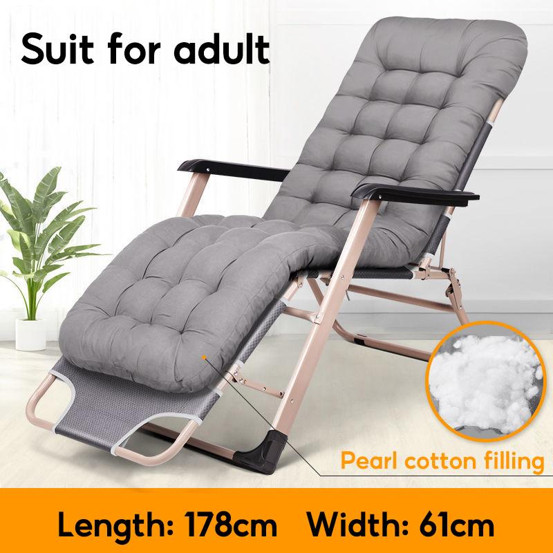 Ditto 2 in 1 Adjustable Folding Chair Foldable Bed With Foam Reclining