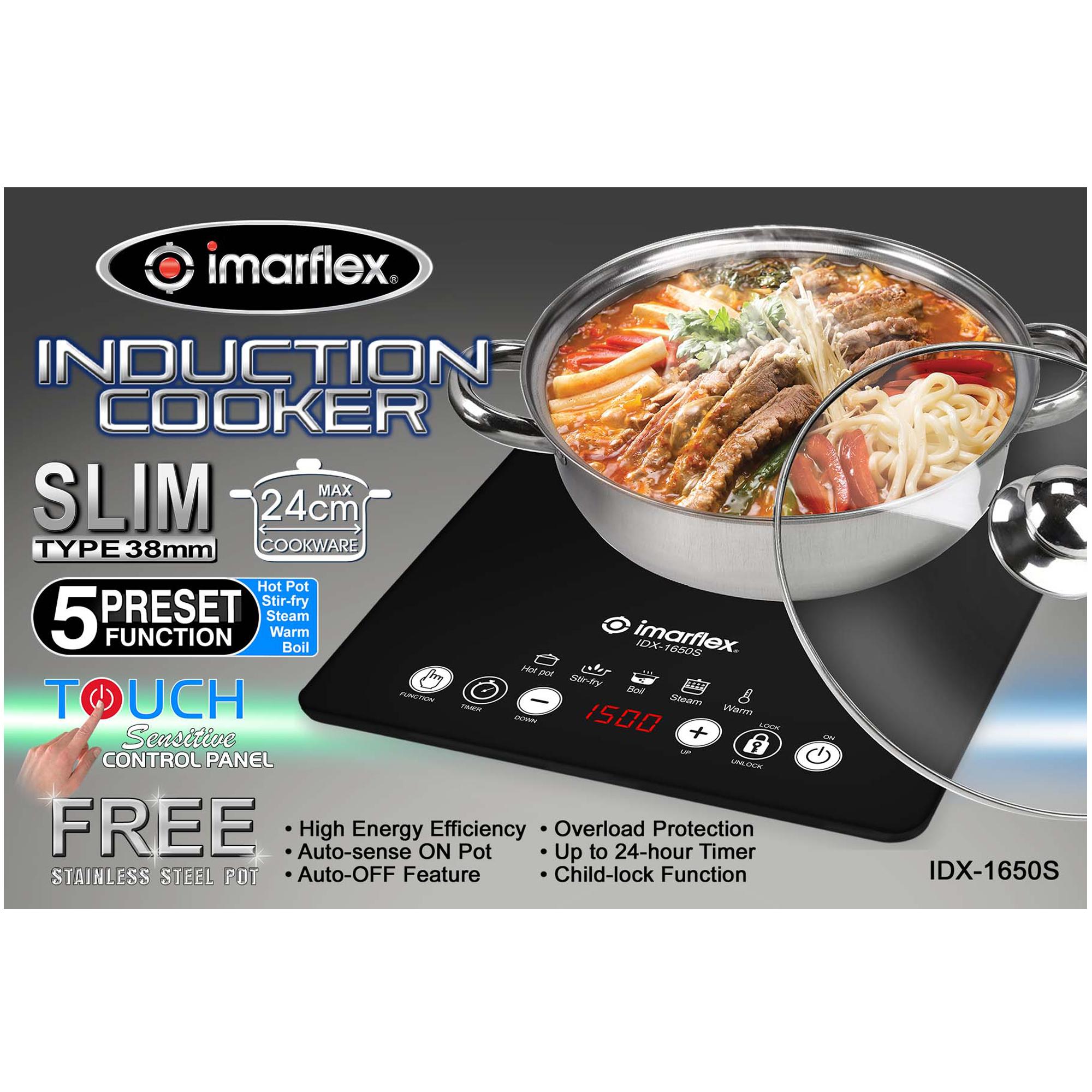 Imarflex Induction Cooker Slim Type Idx 1650s Lazada Ph 0205