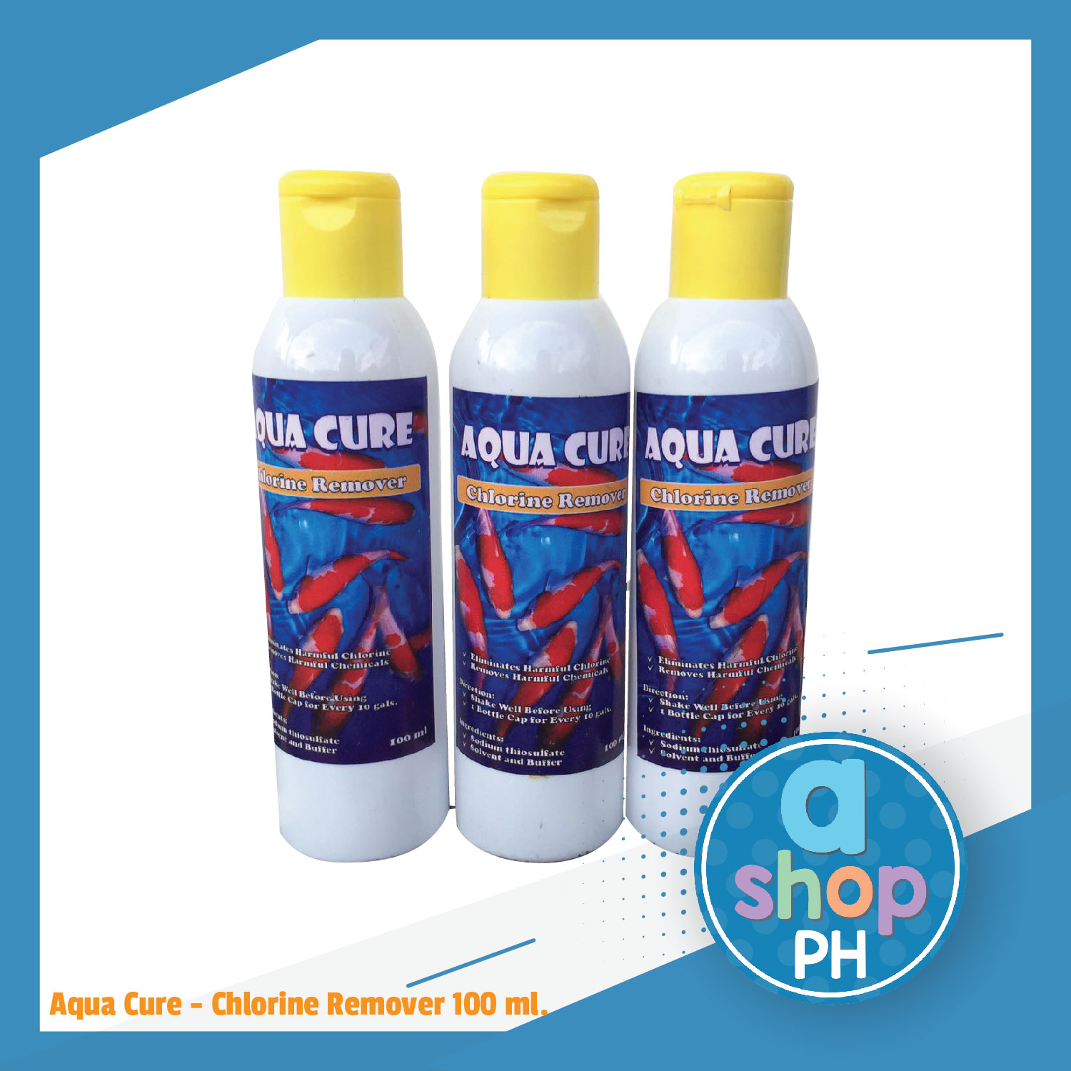 AQUA CURE Chlorine Remover 100 ml. Lazada PH