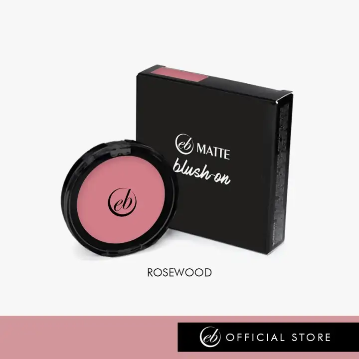 matte blush on