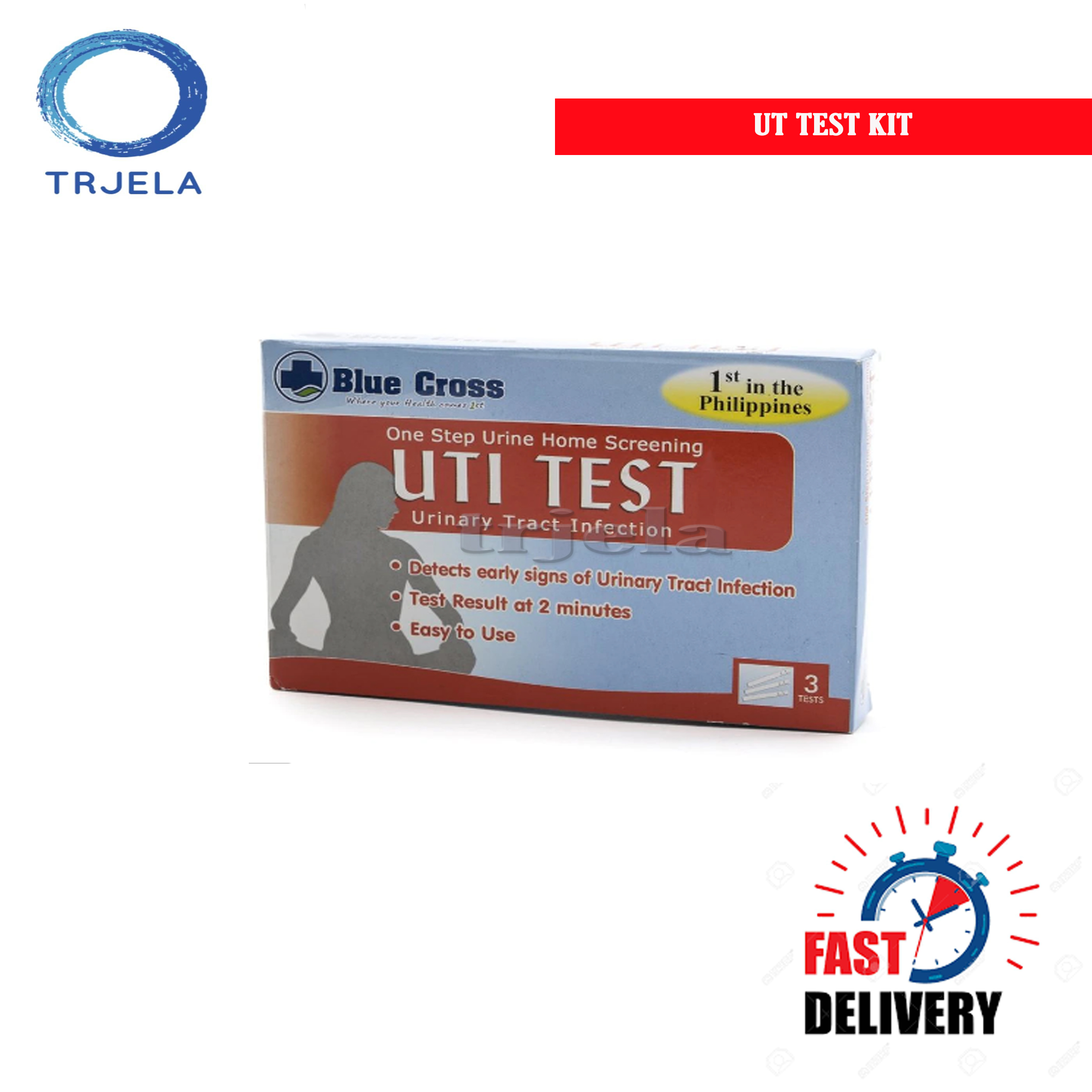 Blue Cross UTI Test Kit 3's (Urinary Tract Infection) WATSONS Lazada PH