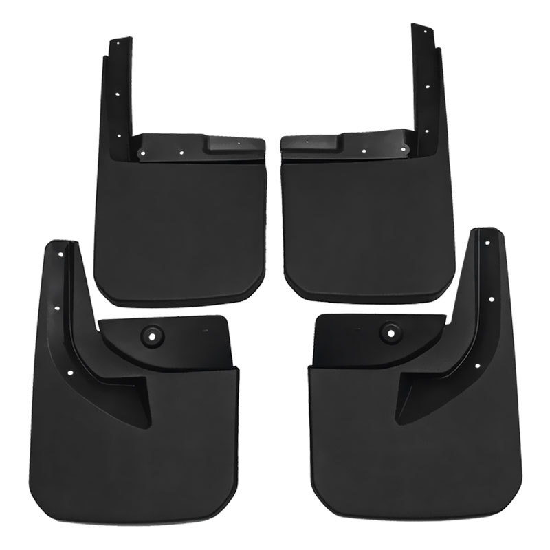 4-Piece Mud Flap Set For 2019-2022 Jeep Wrangler JL/JLU - Front & Rear Splash Guards