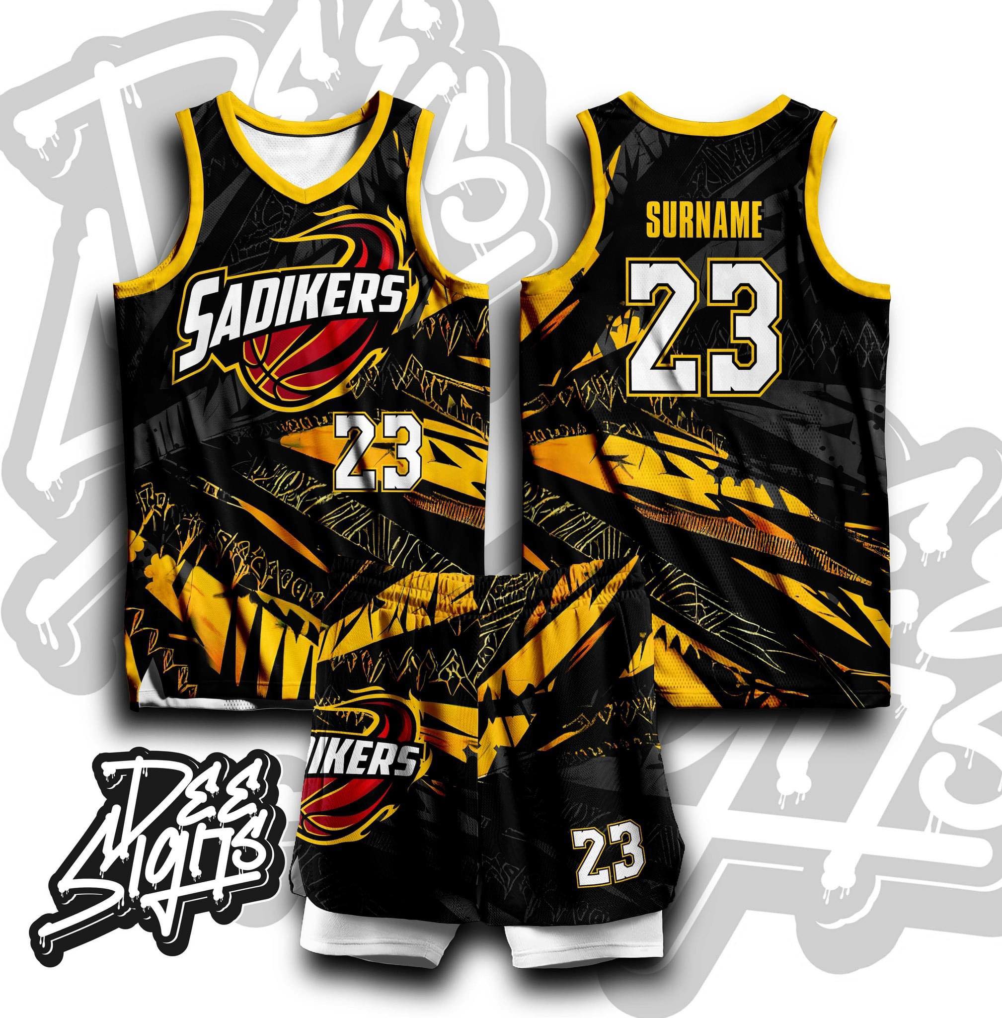 BASKETBALL SADIKERS 01 JERSEY FREE CUSTOMIZE OF NAME AND NUMBER ONLY ...