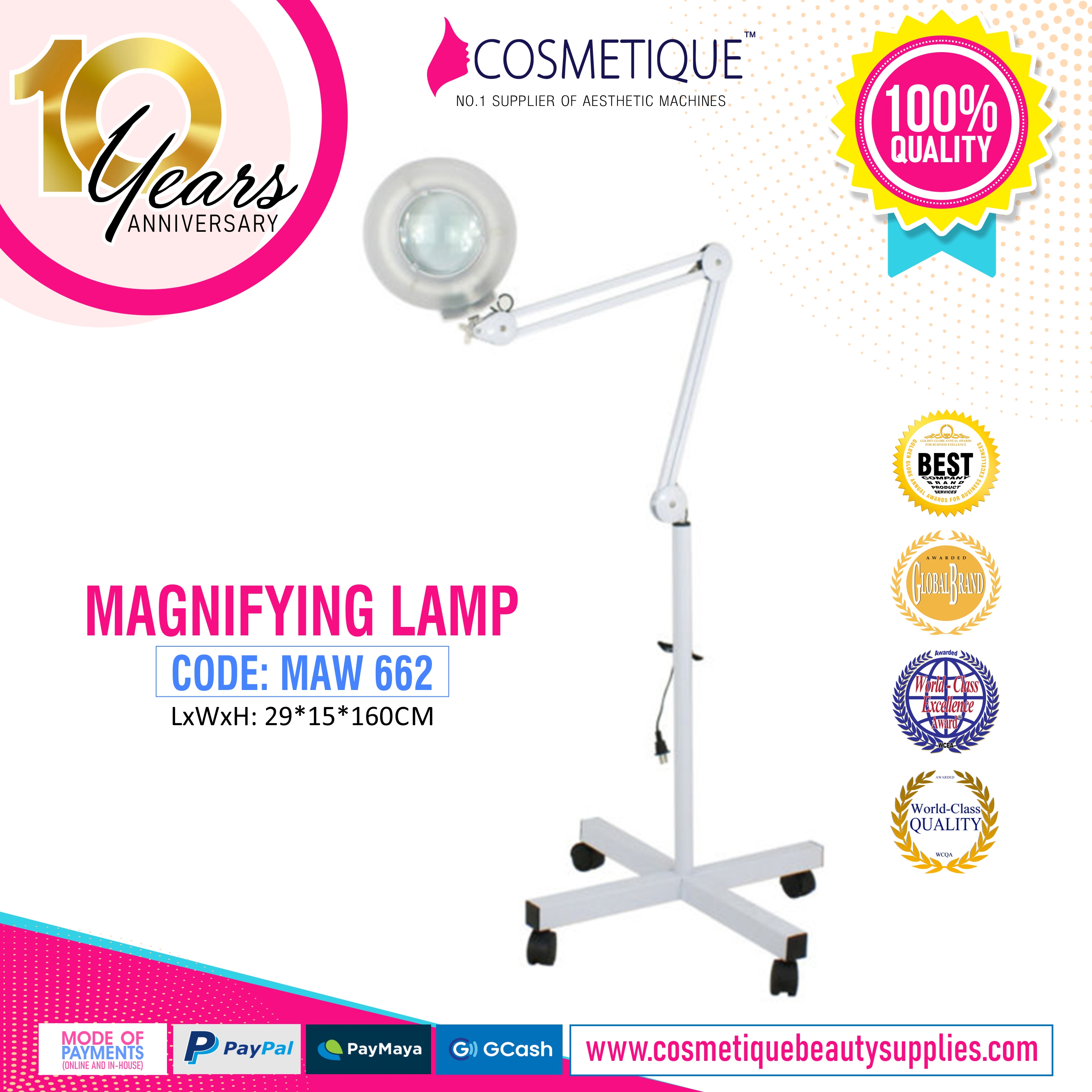 Facial Magnifying Lamp (662) Lazada PH
