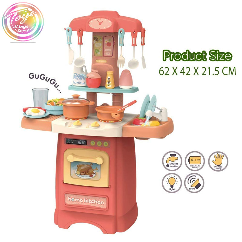 play kitchen set with running water