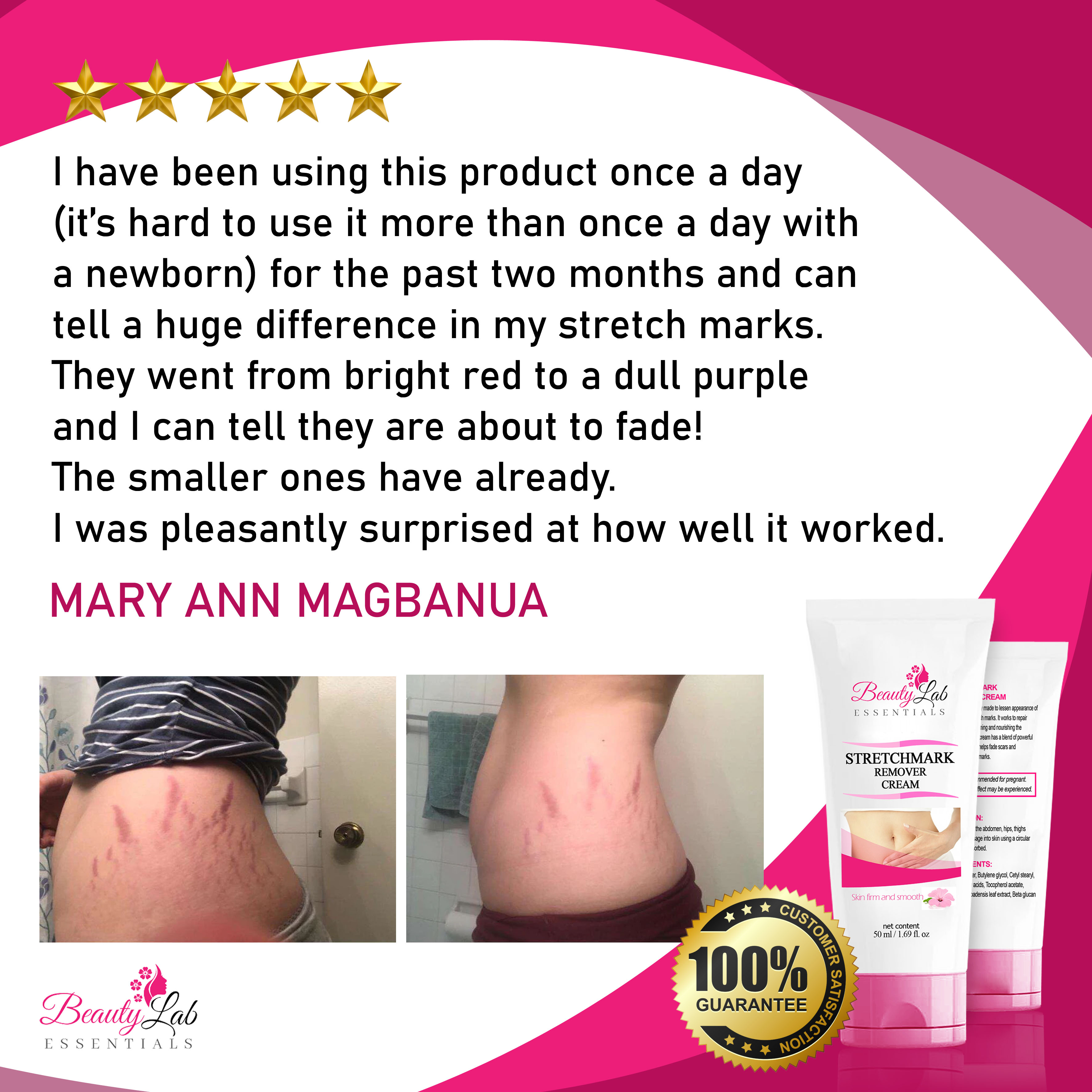 BEST SELLER BEAUTY LAB ESSENTIALS 50g Maternity Repair Whitening Body