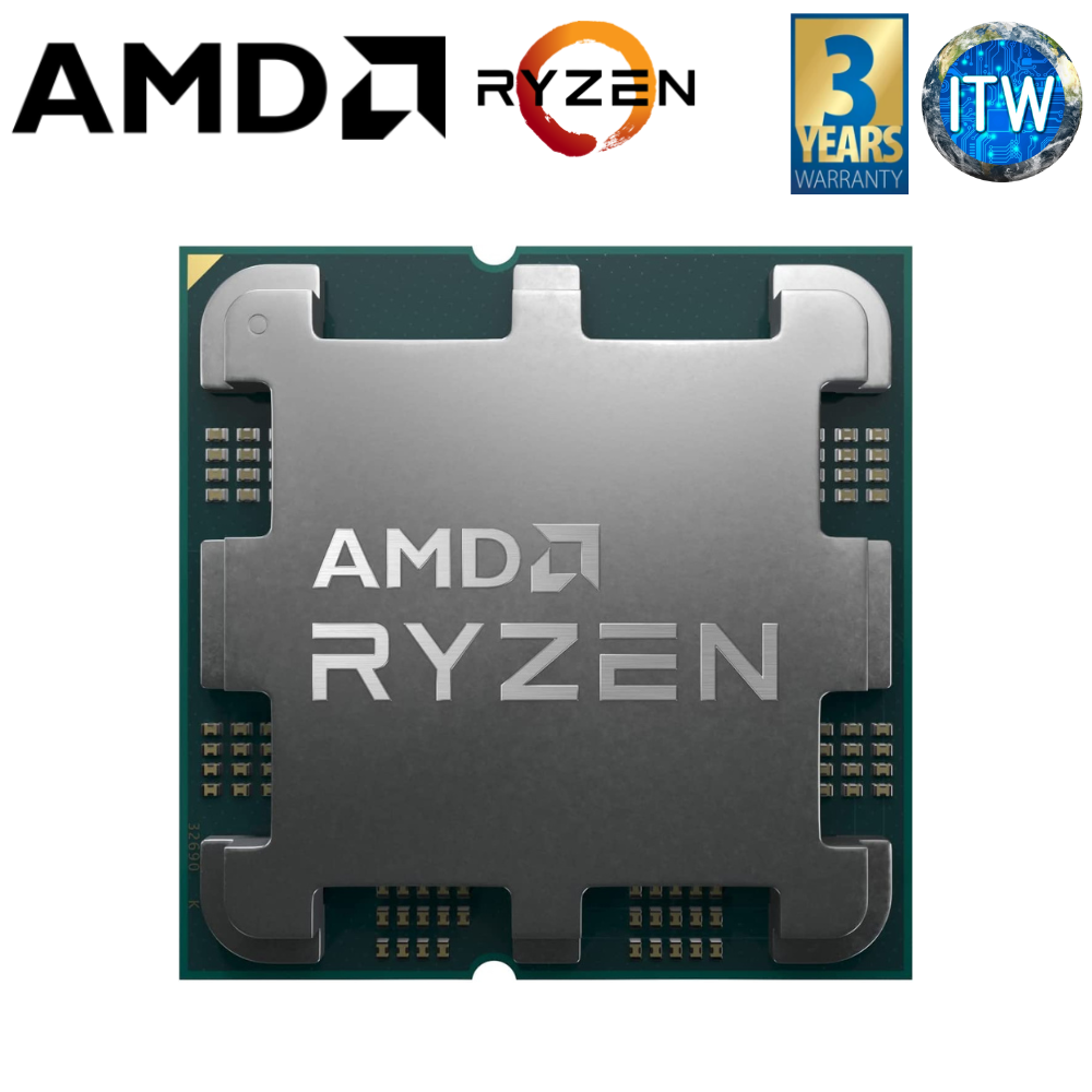 ITW AMD Ryzen 7900X 12-Core, 24-Thread Desktop Processor without Cooler