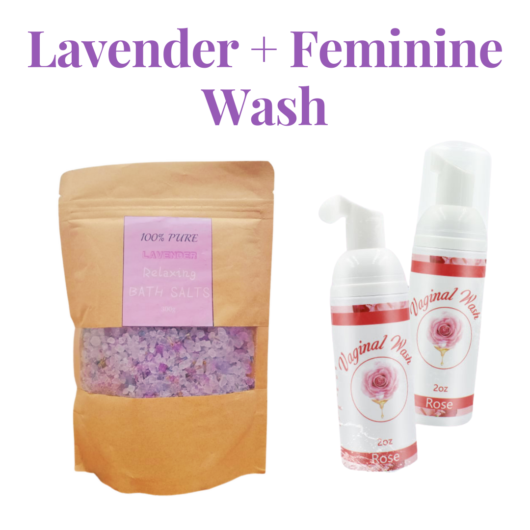 BUNDLE Epsom Salt + Feminine Wash for bad odor feminine wash for yeast infection feminine wash