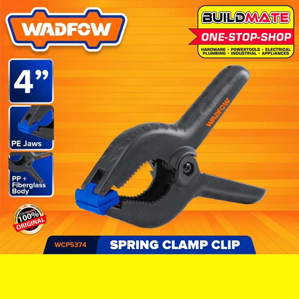 WADFOW Spring Clamp 3" 4" 6" 9" Inch Heavy Duty Plastic Clamps