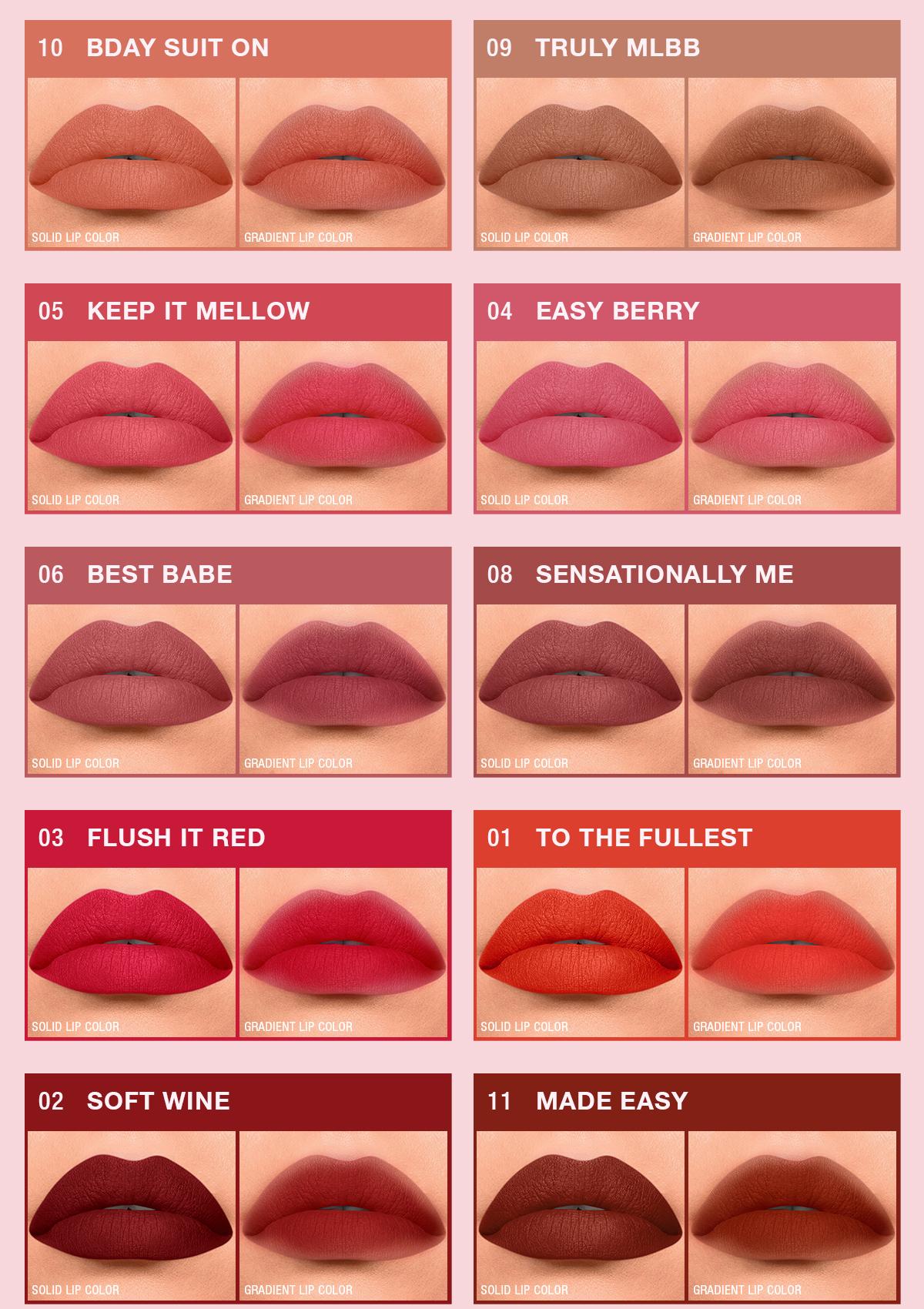 maybelline sensational liquid matte made easy