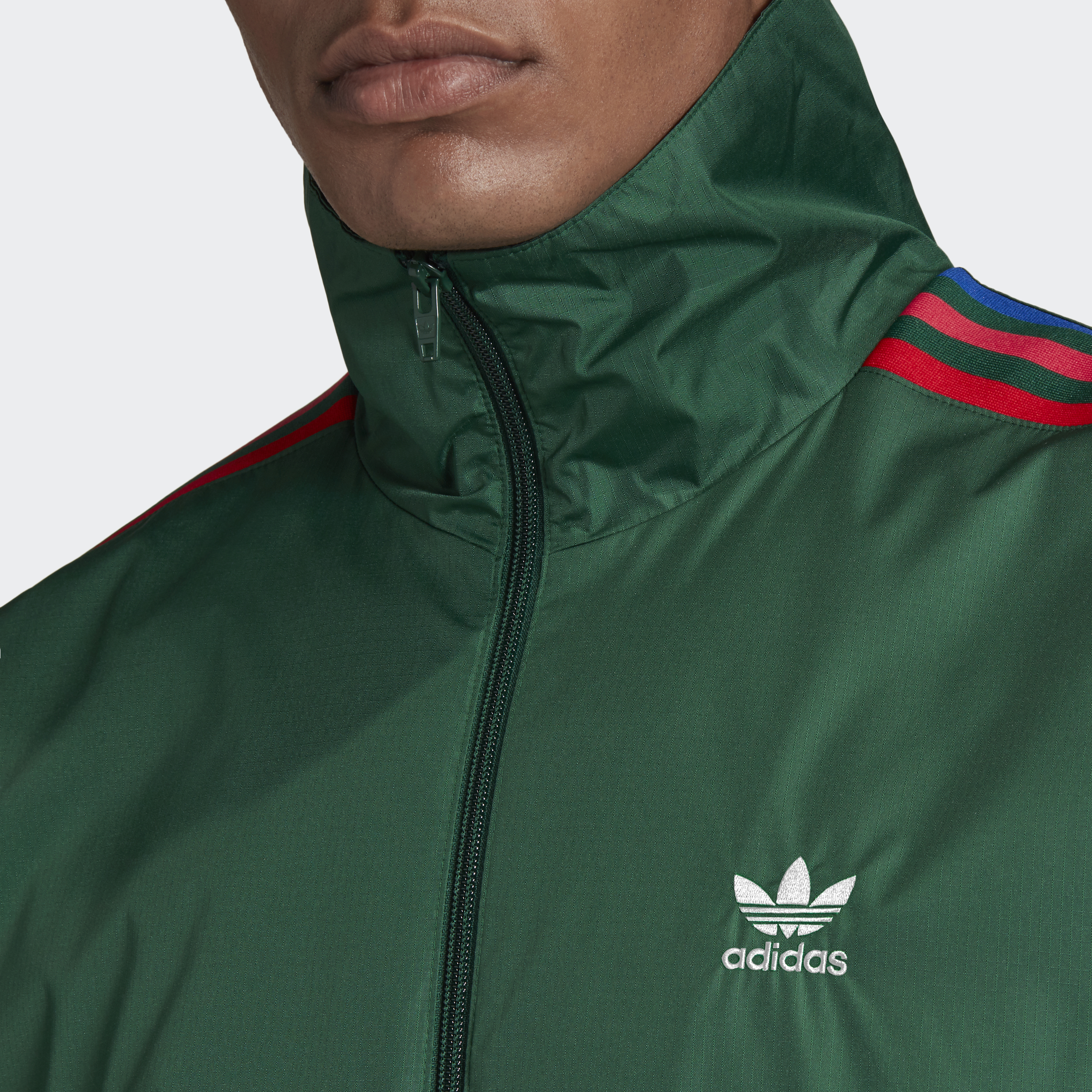 adidas ORIGINALS 3D Trefoil 3-Stripes Track Jacket Men green GE0847 |  Lazada Singapore