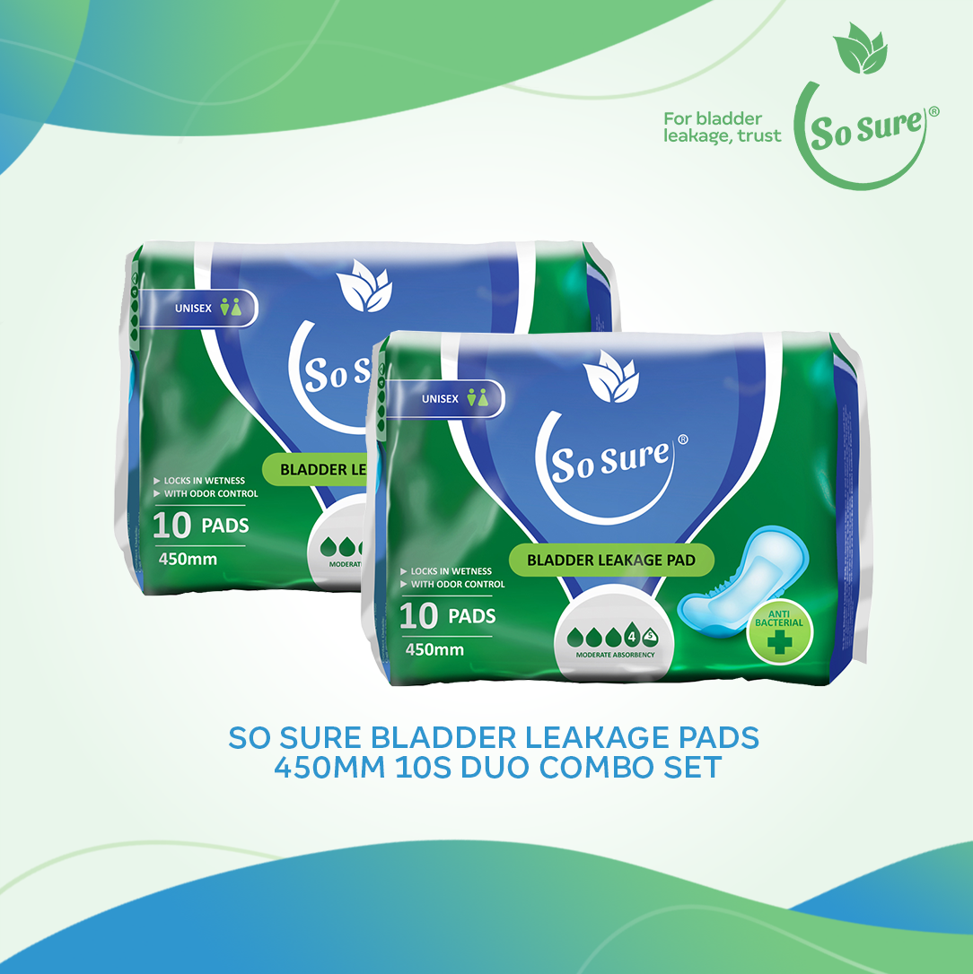 So Sure Bladder Leakage Pads 450mm 10s Duo Combo Set Lazada PH