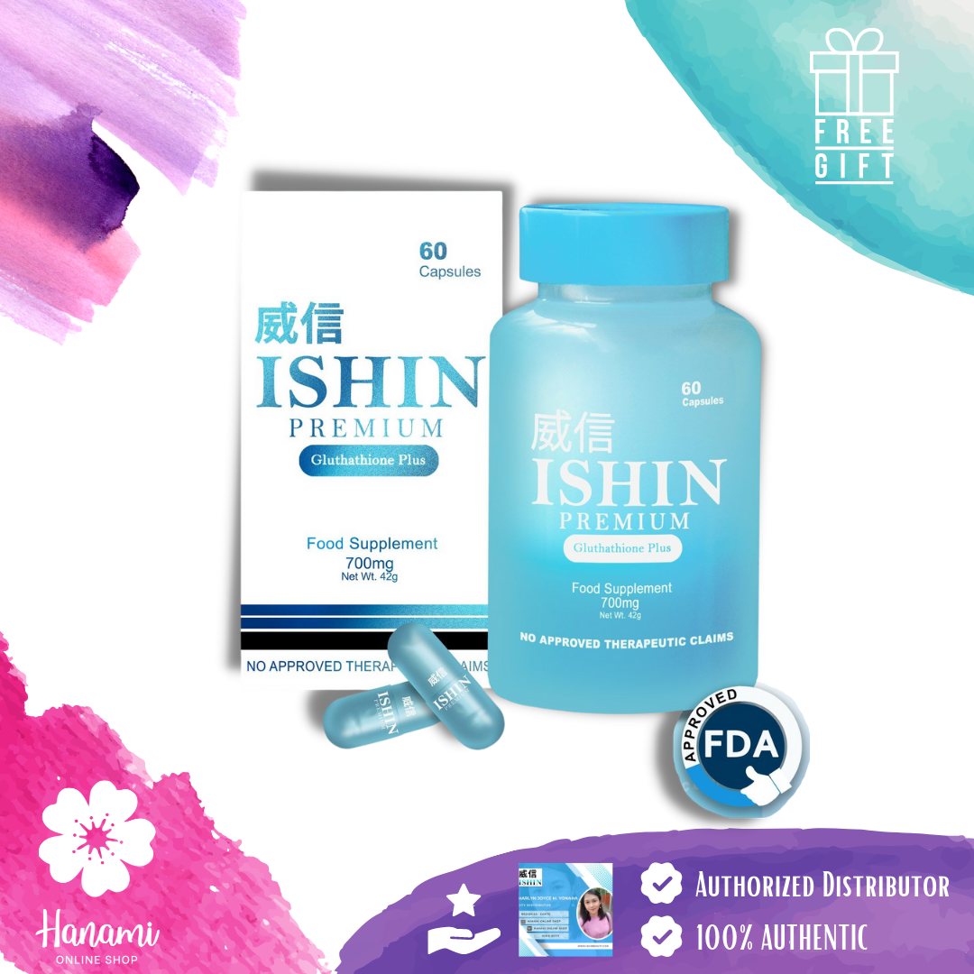 Ishin Premium triple Glutathione Aqua Glutathione Capsules - Lazada