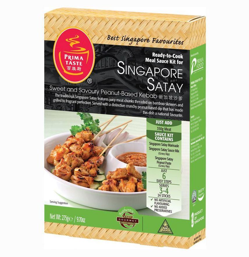 Singapore's Prima Taste Satay Sauce Kit (225g) Lazada PH