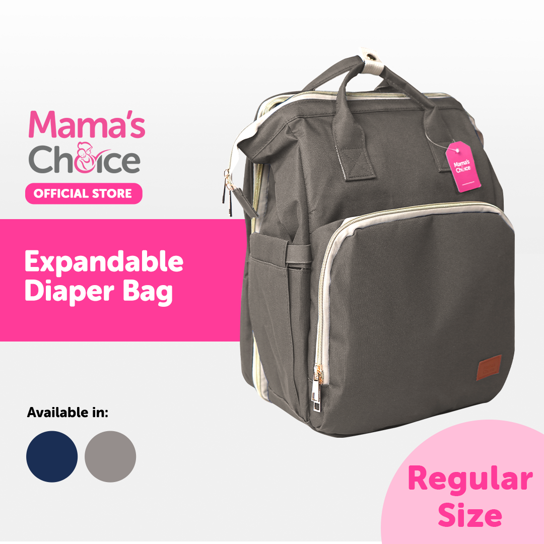Mama’s Choice Expandable Diaper Bag with 7 Compartments Lazada PH