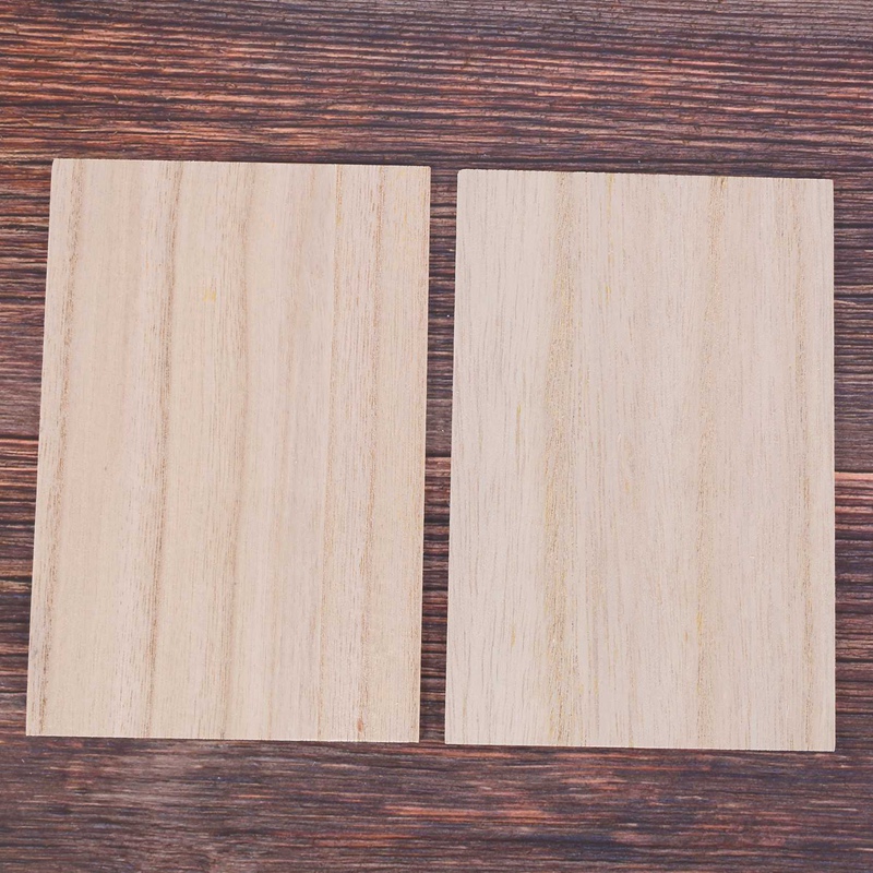 Balsa Table Material 10Pcs Balsa Wood Sheets Wooden Plate 150*100*2mm For House Ship Craft ...