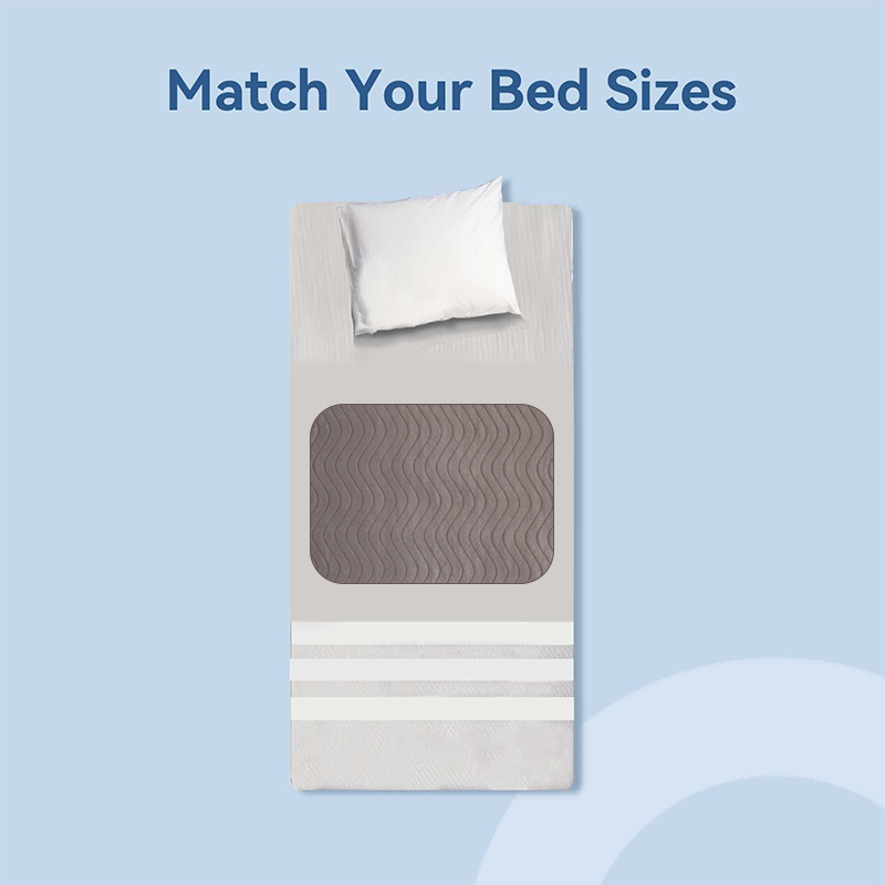 LBTF Washable Incontinence Bed Pads Reusable Waterproof Bedsheet