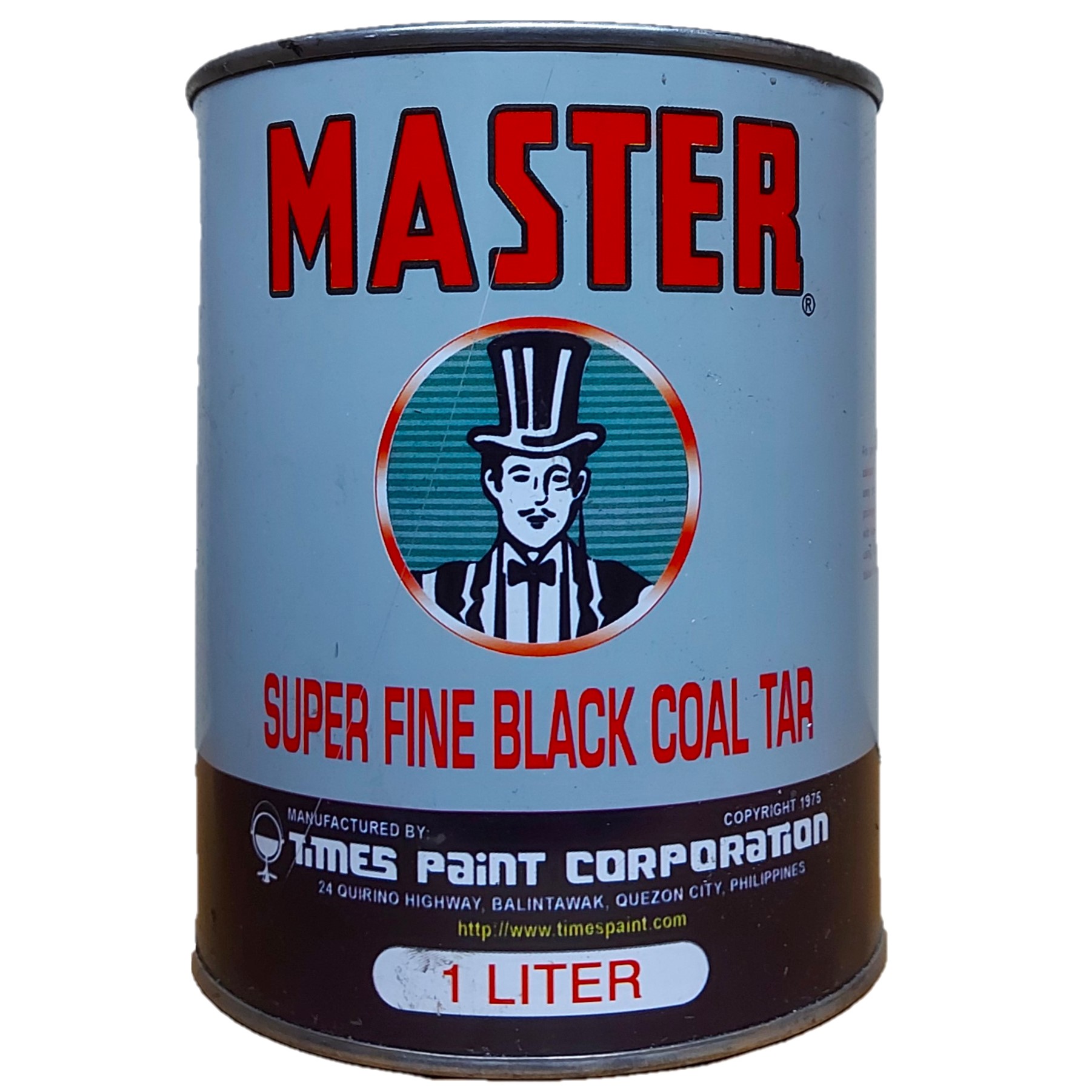 Master Super Fine Black Coal Tar 1L Lazada PH