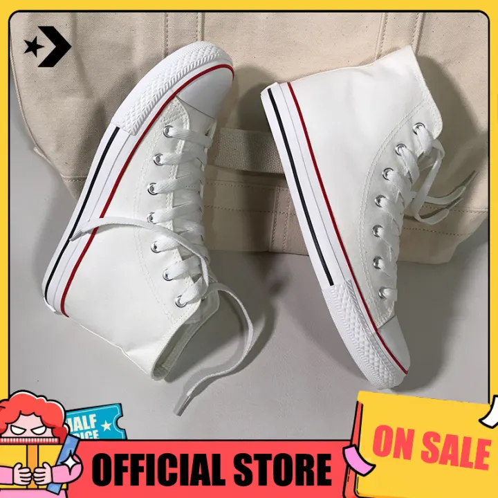 womens white canvas converse