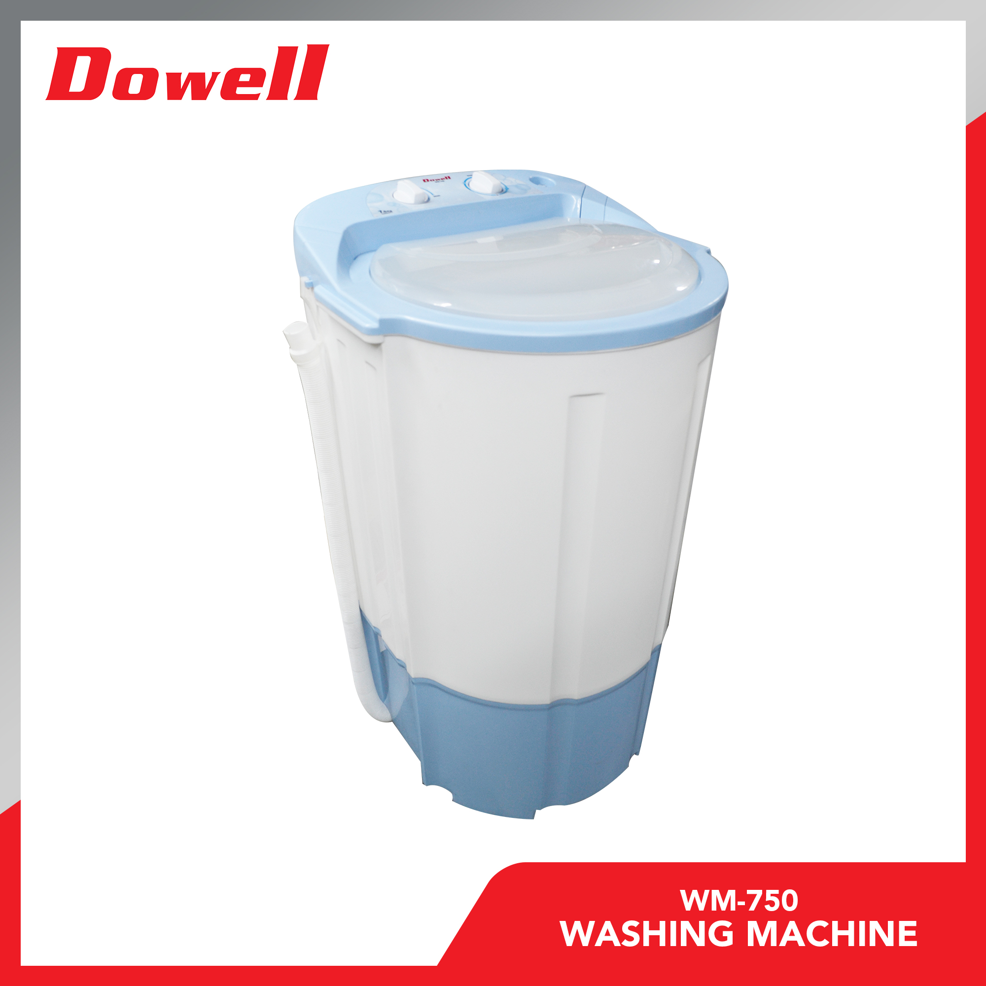 Dowell Washing Machine Single Tub WM750 7.5 kg capacity Lazada PH