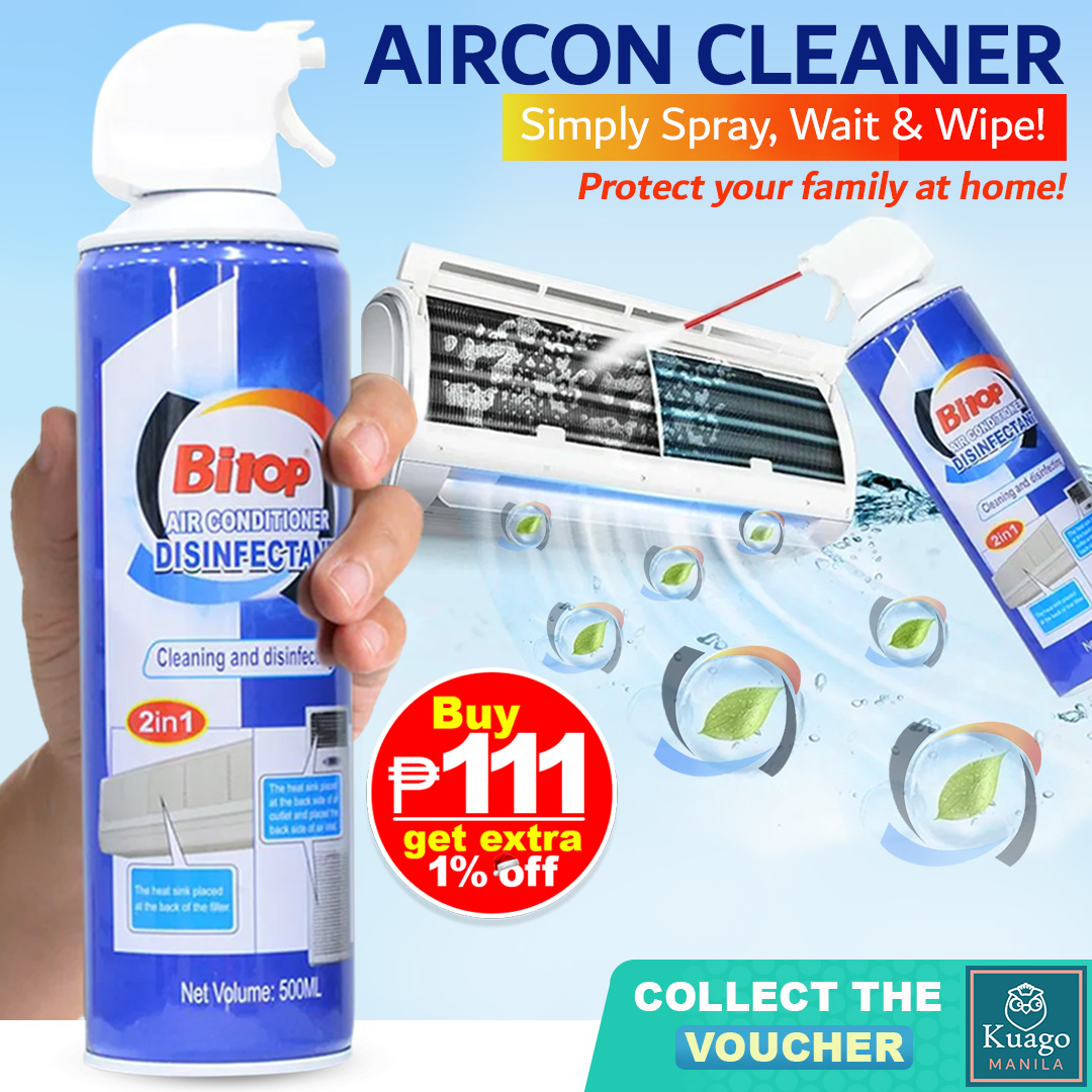 KuagoManila Sale Original Bitop Home Aircon Foam Cleaner 500ml High