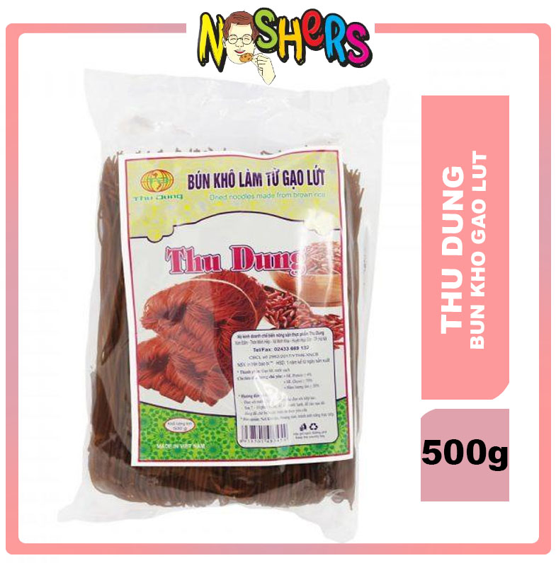 Noshers Vietnam Thu Dung Bun Kho Gao Lut Brown Rice Noodles 500g Dry ...