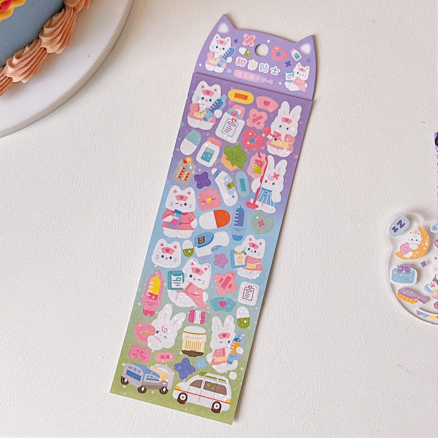 [FREESHIP] Sticker Miếng Dán Họa Tiết Hoạt Hình Mèo Cute